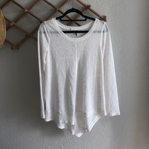Light Anthropologie sweater
